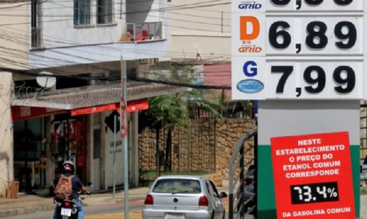 Alta do diesel chega a 24% em JF