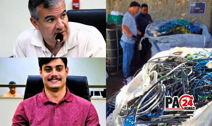 Câmara aprova regras para controle e fiscalização da venda de cobre e alumínio no município.