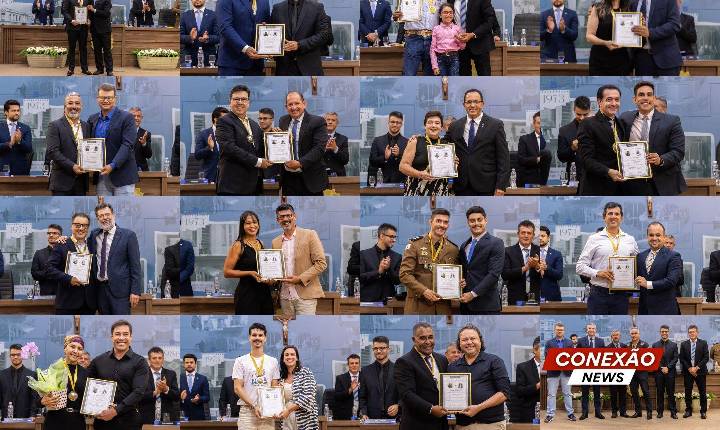 Cidadãos de destaque recebem Insígnia Tiradentes na Câmara de Pouso Alegre; veja.