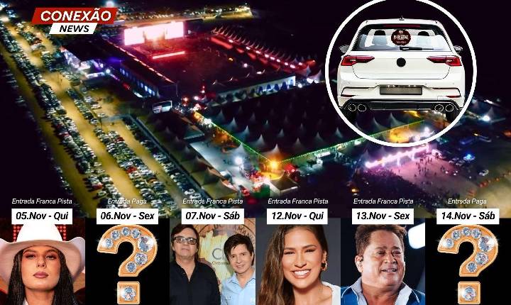 Festa do Peão de Pouso Alegre 2026 terá ‘adesivaço’ neste sábado (9) e dará pacotes do setor PRIVILEGE para veículos.