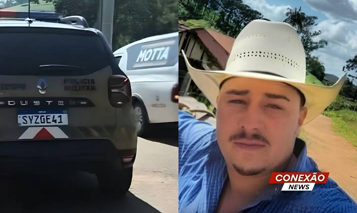 Homem é morto a tiros em pasto; crime teria sido motivado por ameaça de divulgação de imagens íntimas de mulher; marido é preso por porte ilegal de arma.