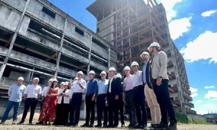 Obras do hospital retomadas em JF