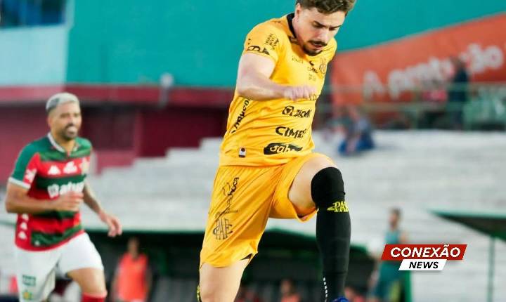 Pouso Alegre perde por 2 a 0 para a Portuguesa-RJ, chega à 3ª derrota seguida na Série D e cai para lanterna do Grupo A13.