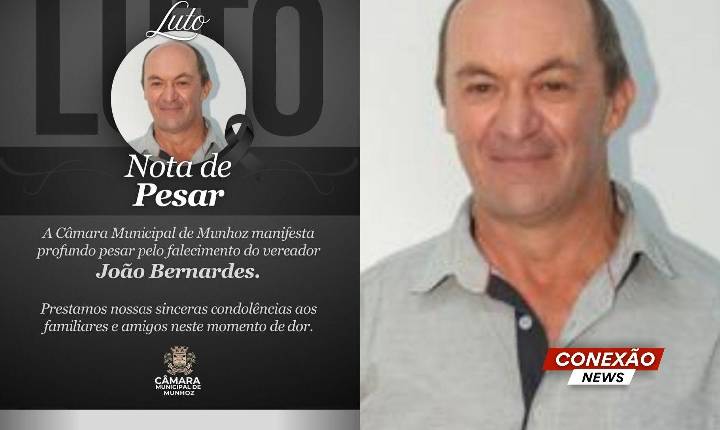 Vereador de 53 anos é morto com tiro na cabeça em lavoura na zona rural de Munhoz.