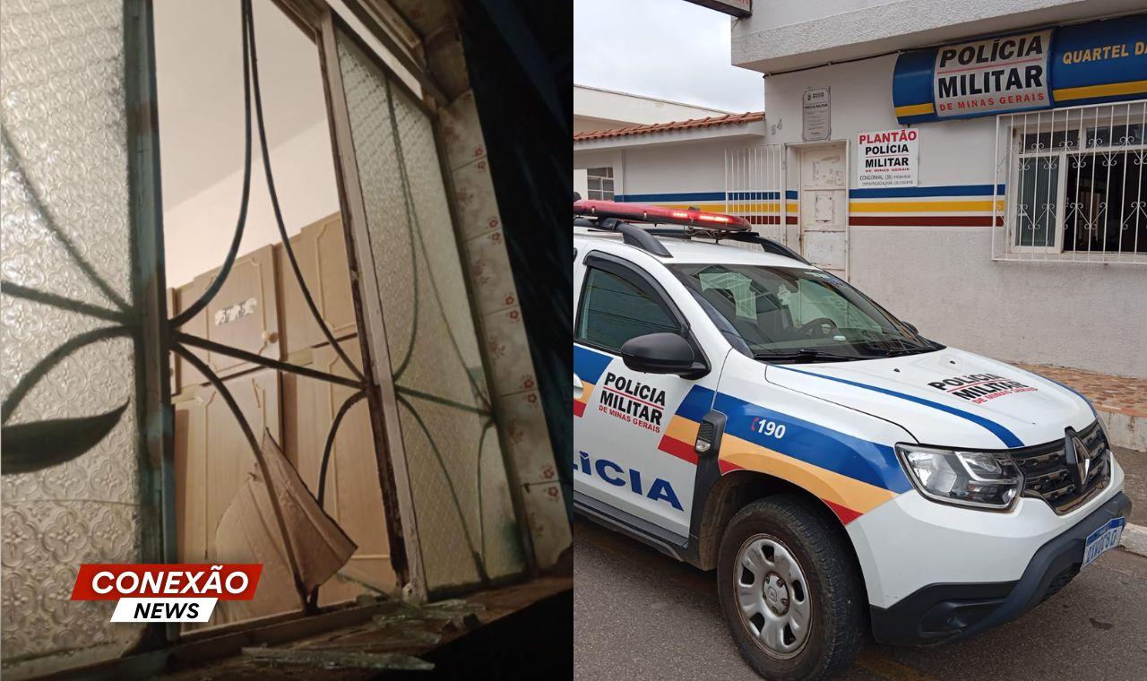 Ladrão é preso após invadir casa, ameaçar idosa e filha, e roubar dinheiro, em Congonhal (MG).