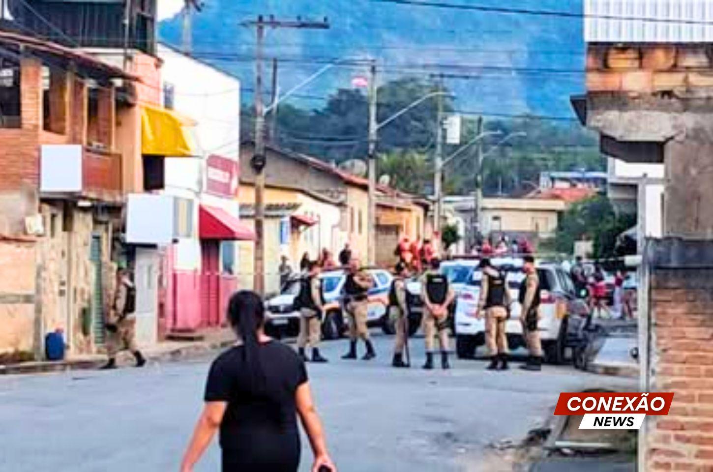 Homem é baleado ao tentar resistir à prisão em São Gonçalo do Sapucaí (MG).