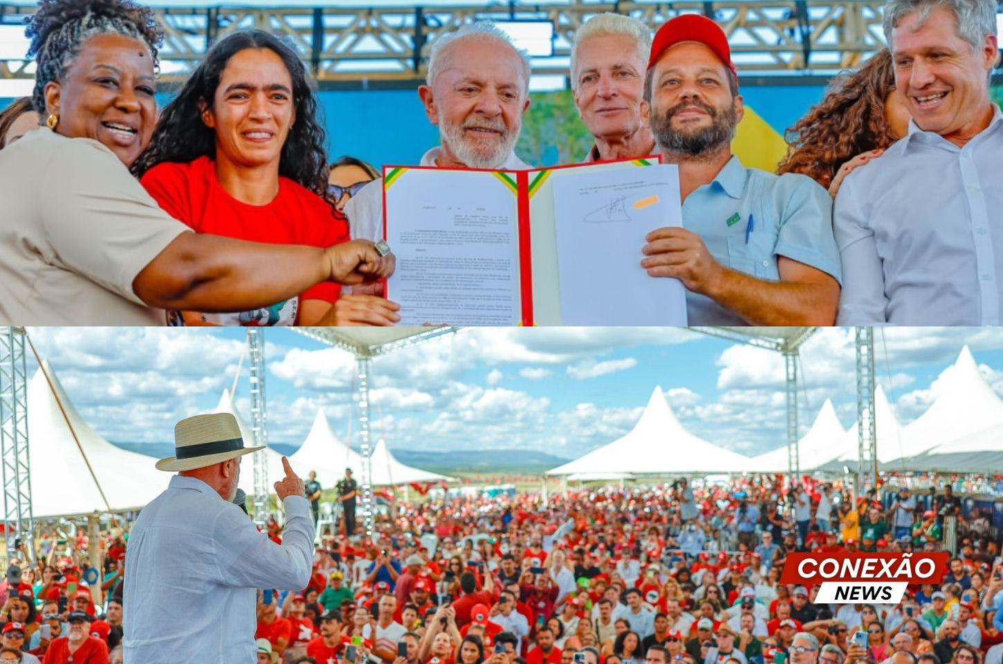 Presidente anuncia desapropriação de terras ocupadas pelo MST em Campo do Meio.