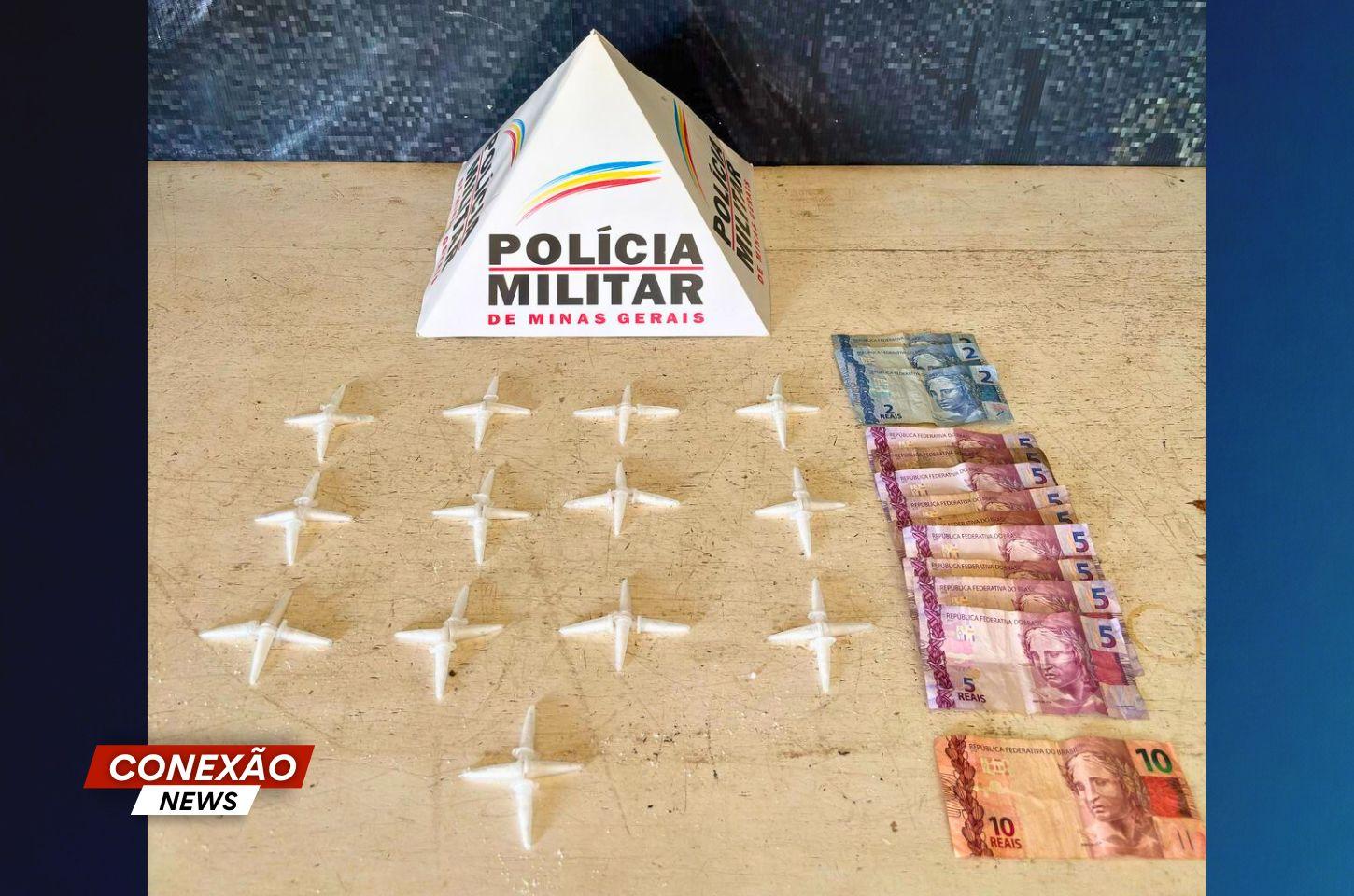 Adolescente de 13 anos é apreendido com cocaína  no bairro São Geraldo, em Pouso Alegre (MG).