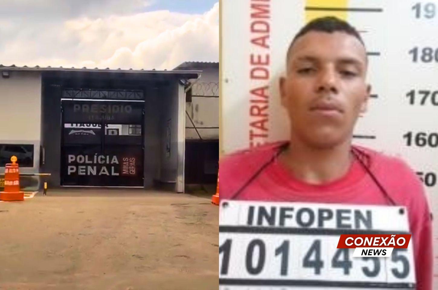 Detento foge do presídio de Itajubá durante trabalho na horta; PM faz buscas com helicóptero.