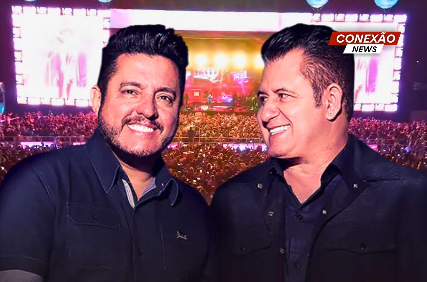 Bruno & Marrone abrem a 3ª Festa do Peão de Pouso Alegre nesta quinta (16/10) com show gratuito.