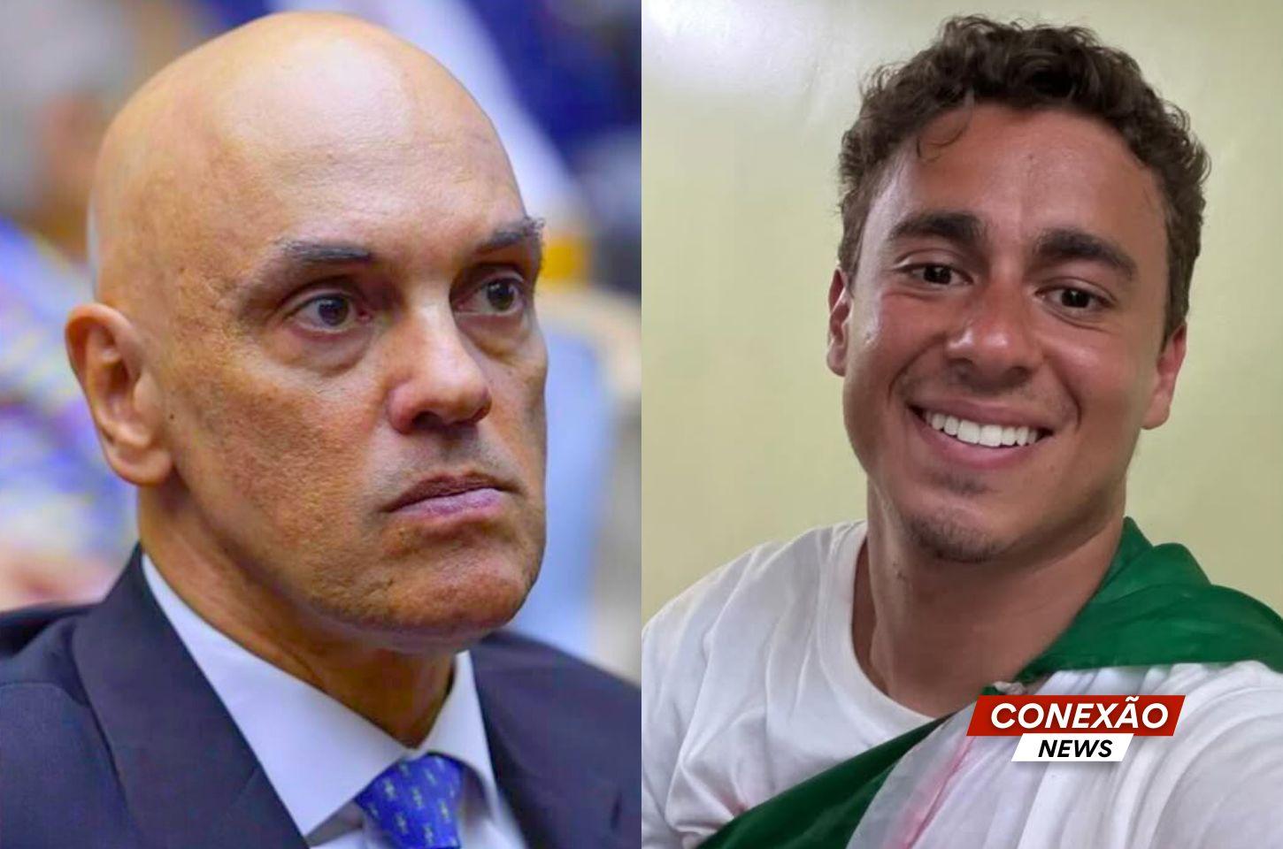 Alexandre de Moraes autoriza prisão caso Nikolas Ferreira e apoiadores se aproximem da Papuda, onde o ex-presidente Jair Bolsonaro está preso.